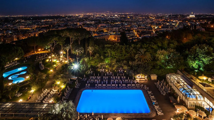 Celebrate this Holiday Season at Rome Cavalieri, A Waldorf Astoria Resort