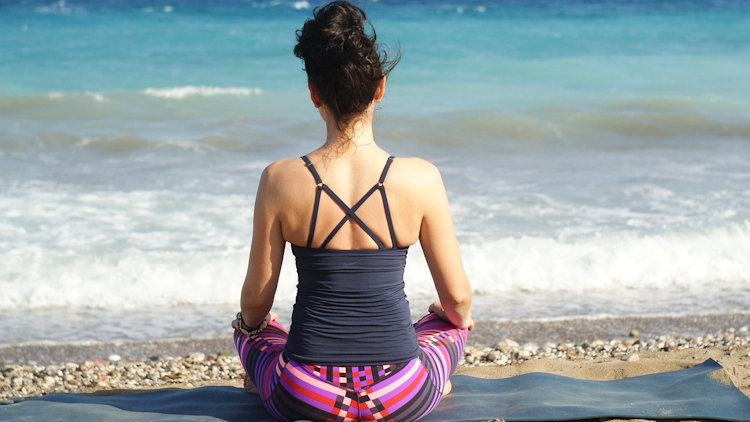 Practice Yoga on Sunset Sailing Trip in Greece