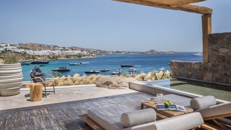 Ultra-luxury Retreat Kensho Psarōu Re-opens in Mykonos 