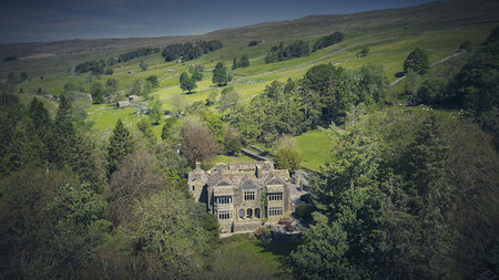 Stay in an English Country House: Oughtershaw Hall in Yorkshire Dales National Park