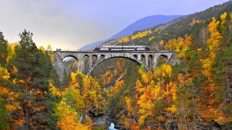 Arctic Circle Express Train Journey in Lofoten Islands and Narvik