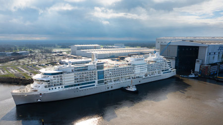 Silversea Celebrates Float Out of its Second Nova-class ship, Silver Ray