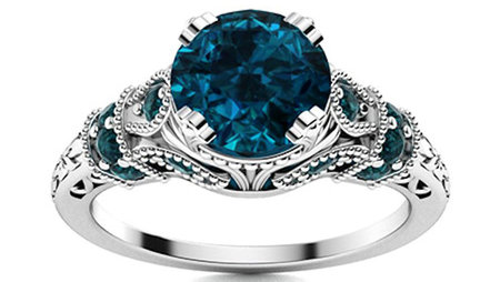 Blue Diamond Engagement Rings: A Symbol of Luxury and Elegance