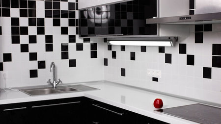The Timelessness of Black and White Kitchen Tiles