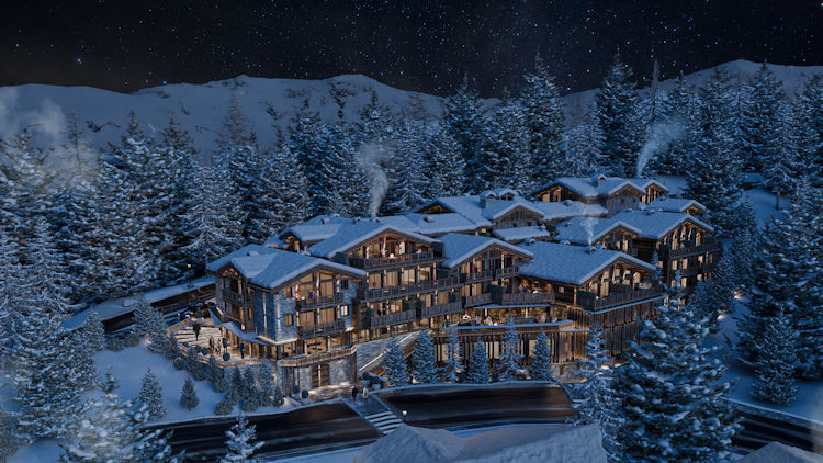 Raffles to Debut in Courchevel 1850, Its First Alpine Resort