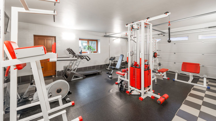 How to Turn a Hot Garage Into a Comfortable Home Gym