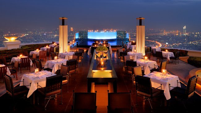Bangkok's Tower Club at lebua Offers Height of Romance