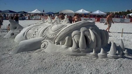 Casa Marina, A Waldorf Astoria Resort in Key West Hosts International Sand Art Competition