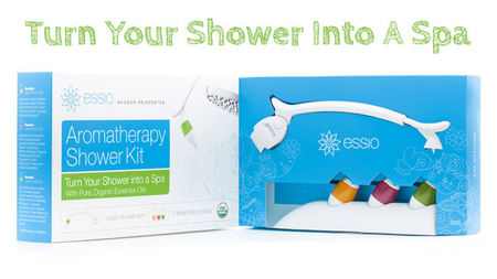 Turn Your Shower into a Spa with ESSIO Aromatherapy Diffuser