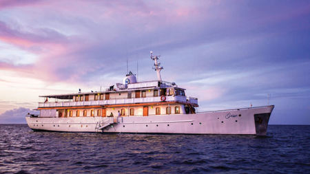 Cruise the Galapagos Aboard Grace Kelly's Royal Honeymoon Yacht