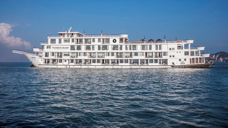 Five-Star President Cruises Sets Sail in Vietnam's Halong Bay