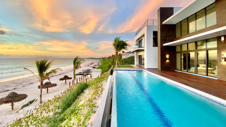 La Palmeraie Bahamas Launches New 12,000 square foot Beachfront Villa