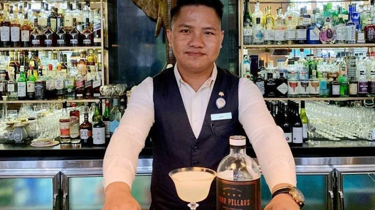 Creating a Cocktail for Cambodia at Raffles Hotel Le Royal