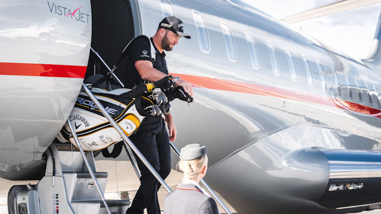 VistaJet Announces New Golf Program for Members with Jon Rahm