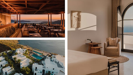 Nobu Hotel Santorini Opens on Beautiful Clifftop in Imerovigli