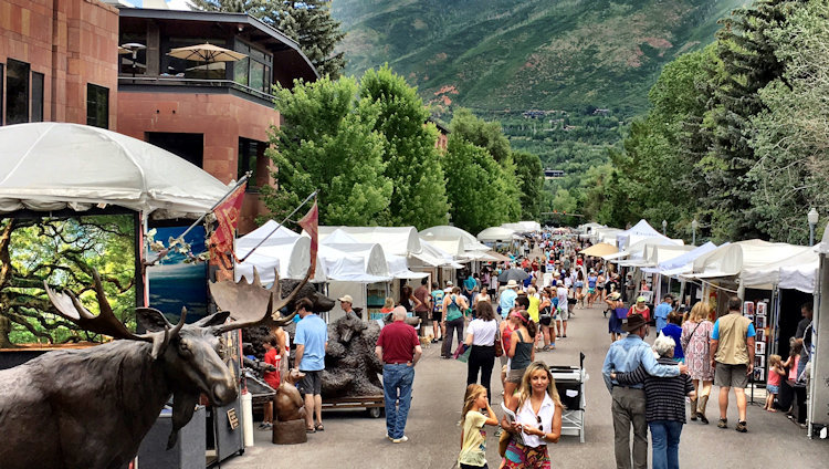 20th Annual Downtown Aspen Art Festival July 15-16