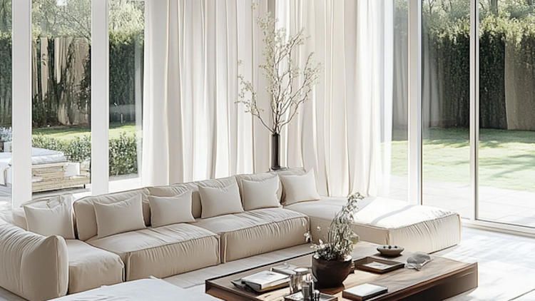 Curtains for Large Windows: Style, Function, and Tips