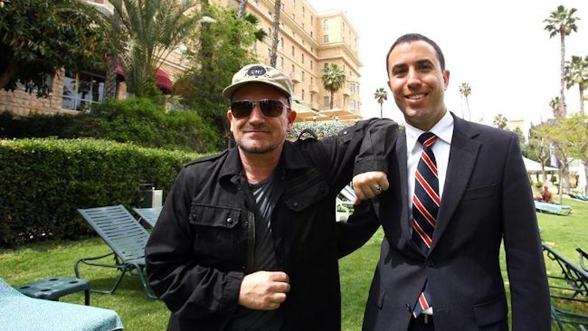 U2 Frontman Bono Stays at the King David Hotel Jerusalem