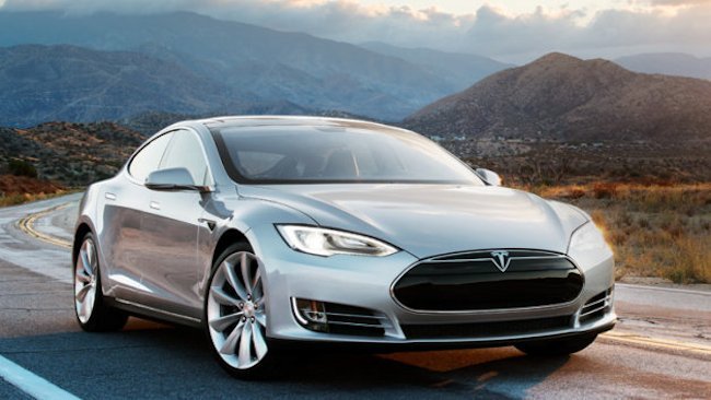 Drive The New Tesla Model S In The Swiss Alps