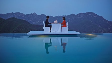 Belmond Hotel Caruso Creates Romantic Floating Dinner Experience