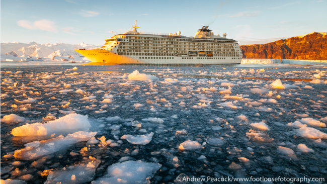 Record Broken for the Furthest South Sailed by M/V The World 