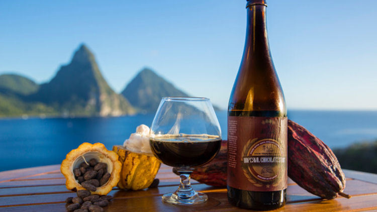 St. Lucia's Jade Mountain Launches Chocolate Stout