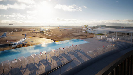 TWA Hotel's Stunning Rooftop Infinity Pool Opens May 15