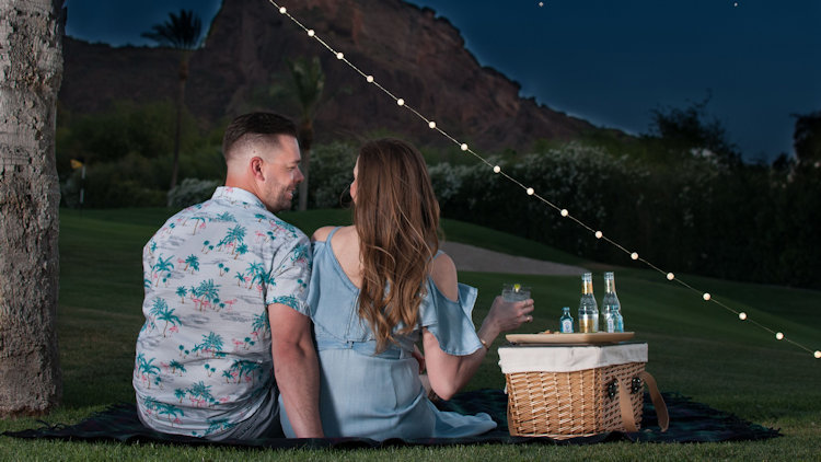 Savor a Custom Picnic Under the Stars at Mountain Shadows in Arizona