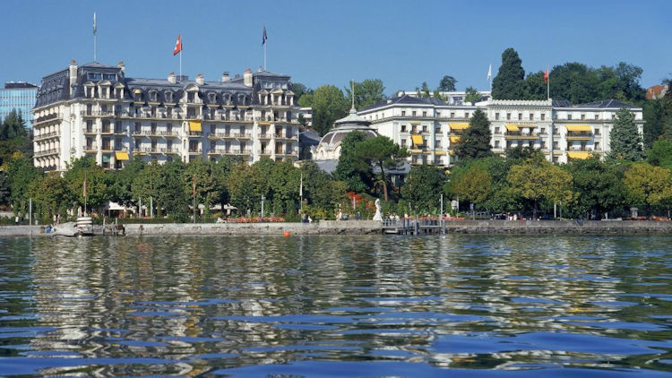 The Beau-Rivage Palace, the Iconic Swiss Resort in Lausanne, Reopens 