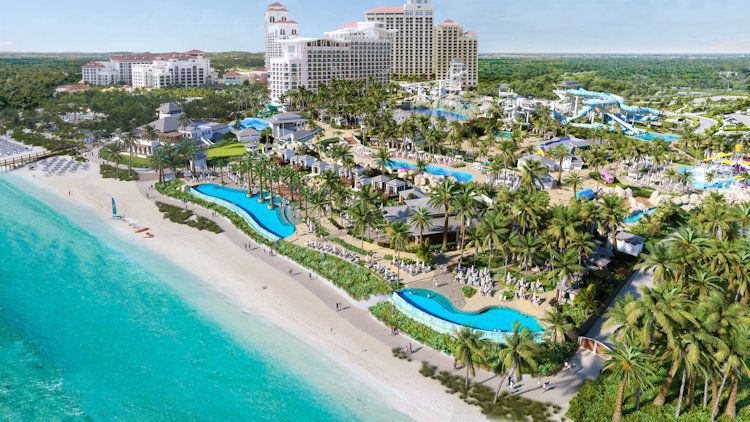 Baha Mar Unveils Luxury Beachfront Waterpark, Baha Bay to Open in July