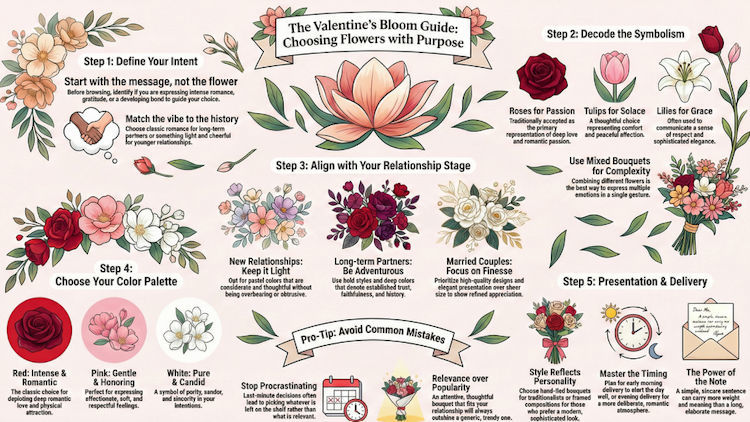 How to Choose the Perfect Valentine’s Day Flowers from the Valentine’s Bloom Collection
