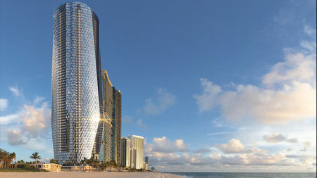 Car condo king taps Otis to engineer Bentley Residence's iconic car lift