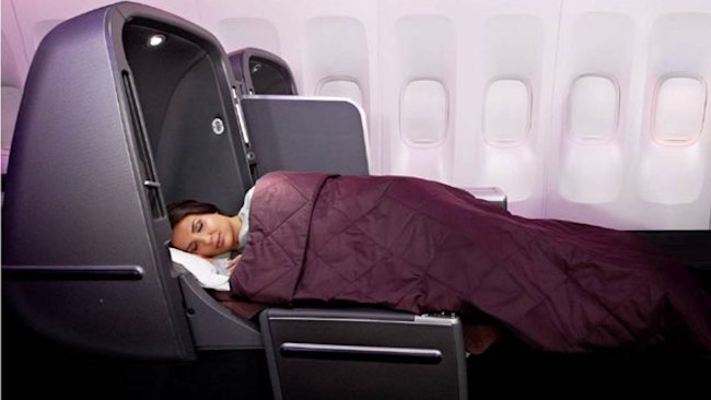 Qantas Airways Business Class Customers to Get Better Night's Sleep