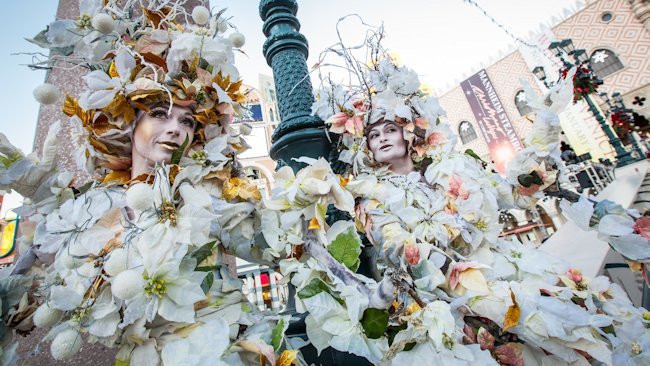 The Venetian and The Palazzo Las Vegas Host Winter in Venice