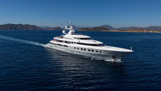 Axioma: Charter the Superyacht that’s the Last Word in Luxury