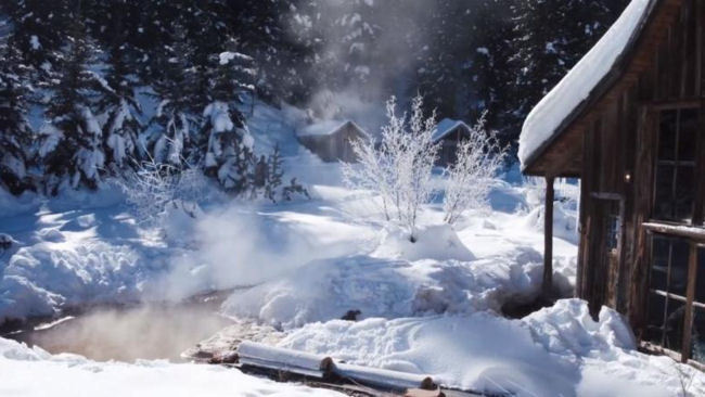 Dunton Hot Springs Releases 'Best Picture' of Winter in the Colorado Rockies