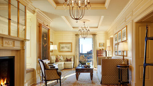 Suites Fit for a President at The Jefferson Hotel in DC