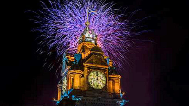 Christmas at The Balmoral, Edinburgh 