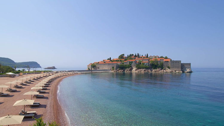 Hotel Room with Your Own Private Picasso at Aman Sveti Stefan 