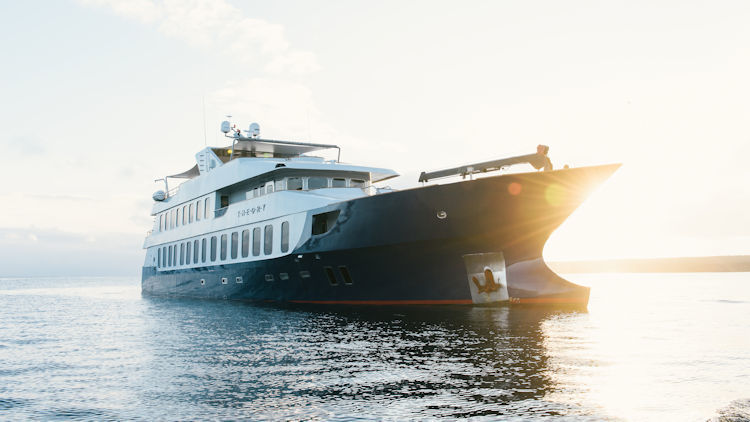 Ecoventura in the Galapagos Debuting new Mega-yacht on January 15