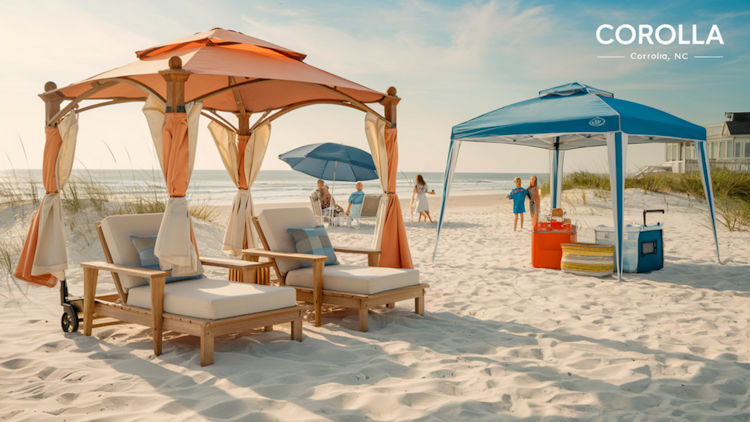 Luxury Beach Chair Rentals Corolla NC for Premium Retreats