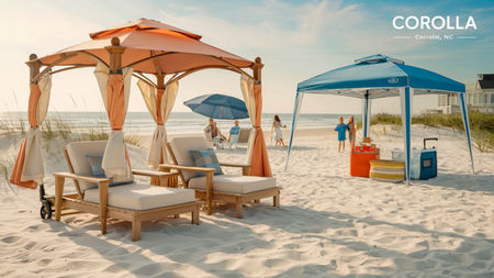 Luxury Beach Chair Rentals Corolla NC for Premium Retreats
