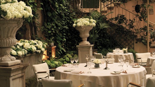 Hotel Hassler Roma's Palm Court Restaurant Offers Seasonal Fruit-Inspired Menus 