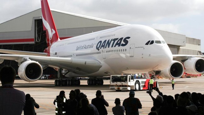 Qantas Debuts World's Biggest Plane on World's Longest Flight