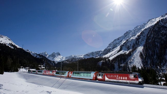 Carlton Hotel St. Moritz Introduces New Glacier Express Winter Experience