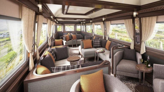 First Look at Belmond Grand Hibernian's Luxury Rail Carriages