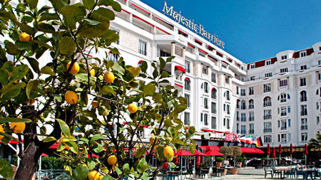 Cannes Film Festival Preparations Underway at Hotel Barriere Le Majestic Cannes