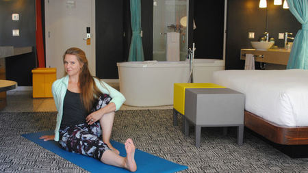 Hotel Valley Ho Launches STAY.ZEN In-Room Yoga Program