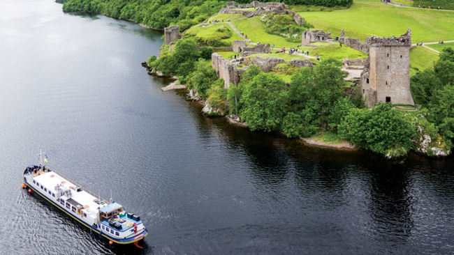 European Waterways Lauches Spirit of Scotland luxury hotel barge