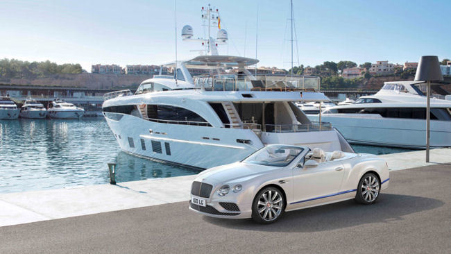 Princess Yachts and Bentley Reveal Limited Edition Mulliner in Cannes